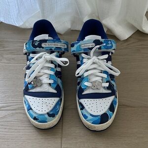 Adidas Forum 84 Low "Bape 30th Anniversary Blue Camo
